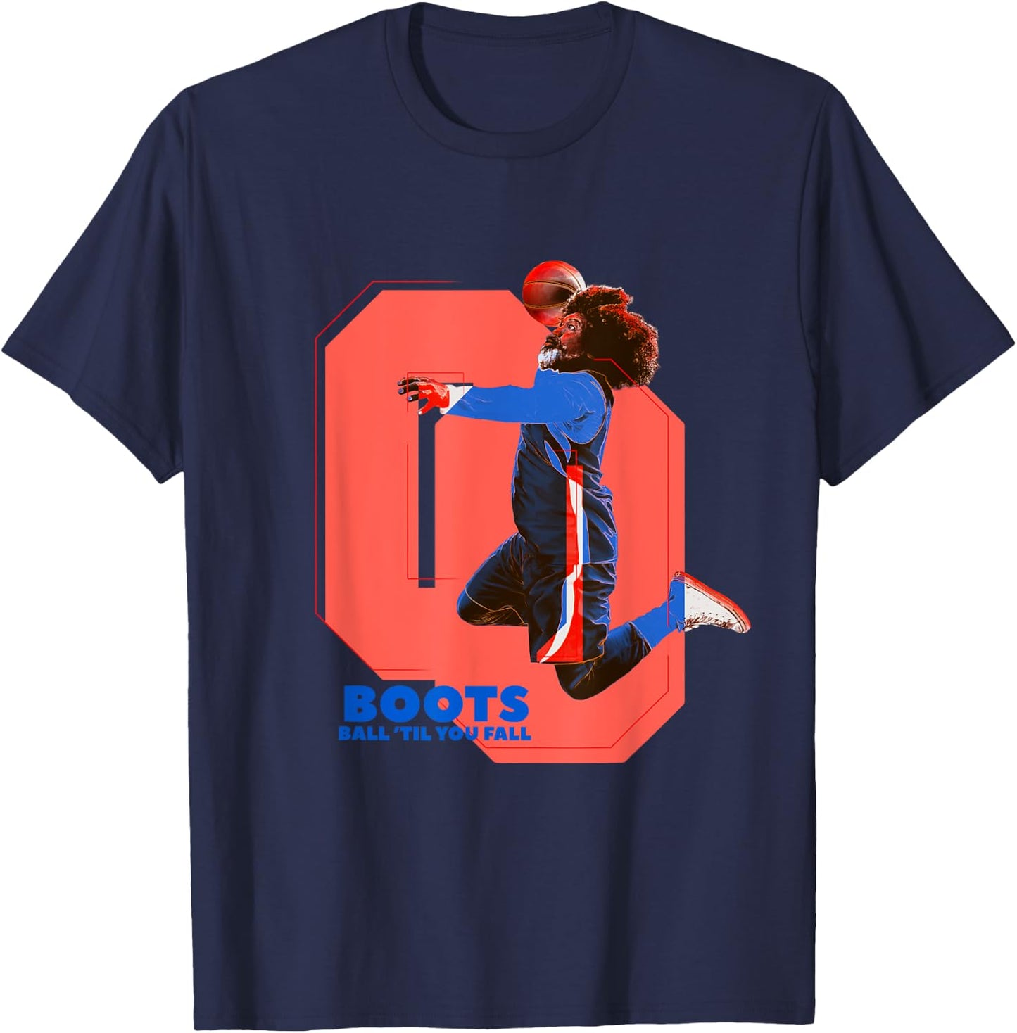 Uncle Drew: Boots 00 T-Shirt - T-Shirt | Navy