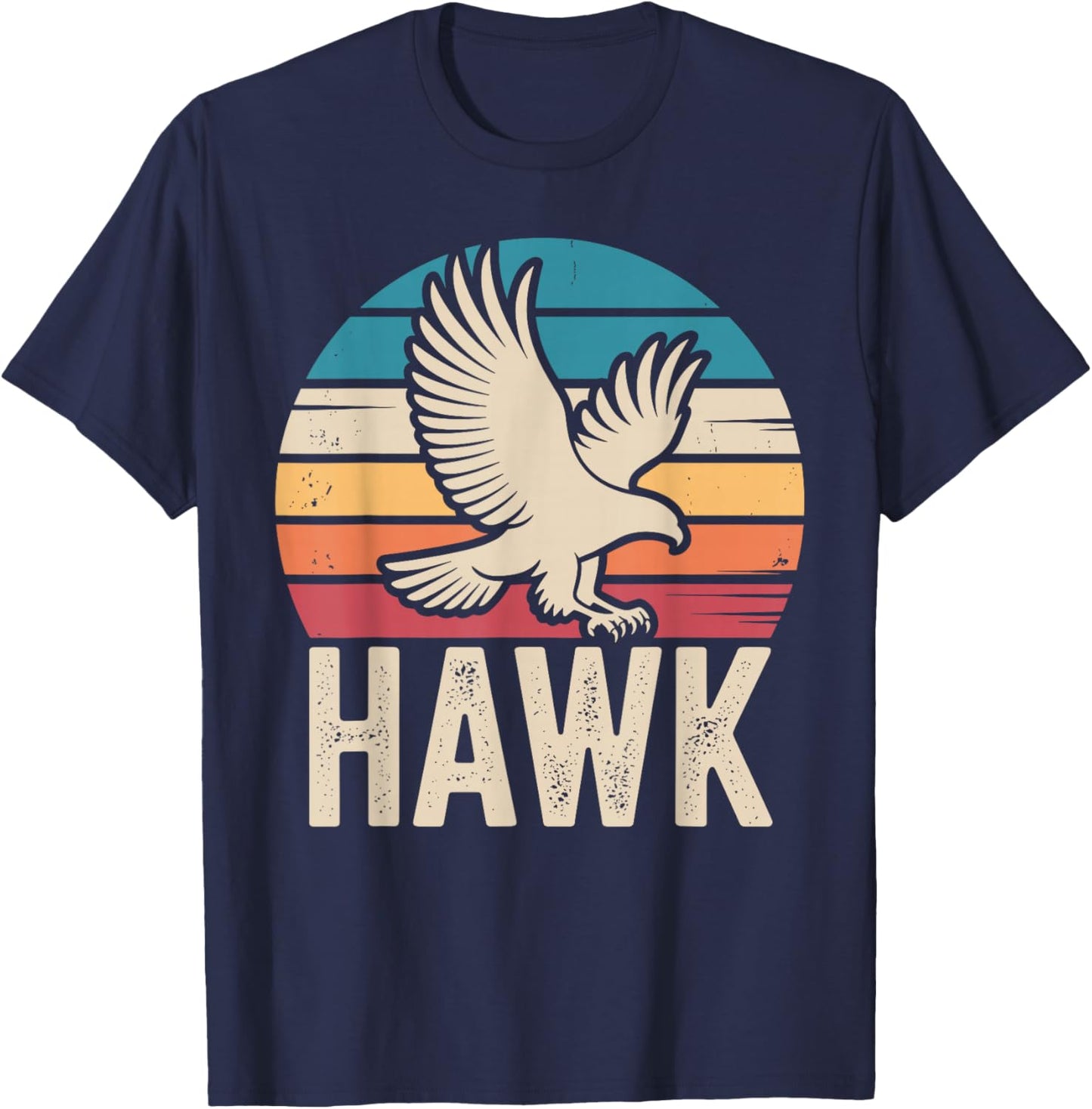 Falconry Art Women Kids Hawk Bird Lover Falconer T-Shirt - T-Shirt | Navy