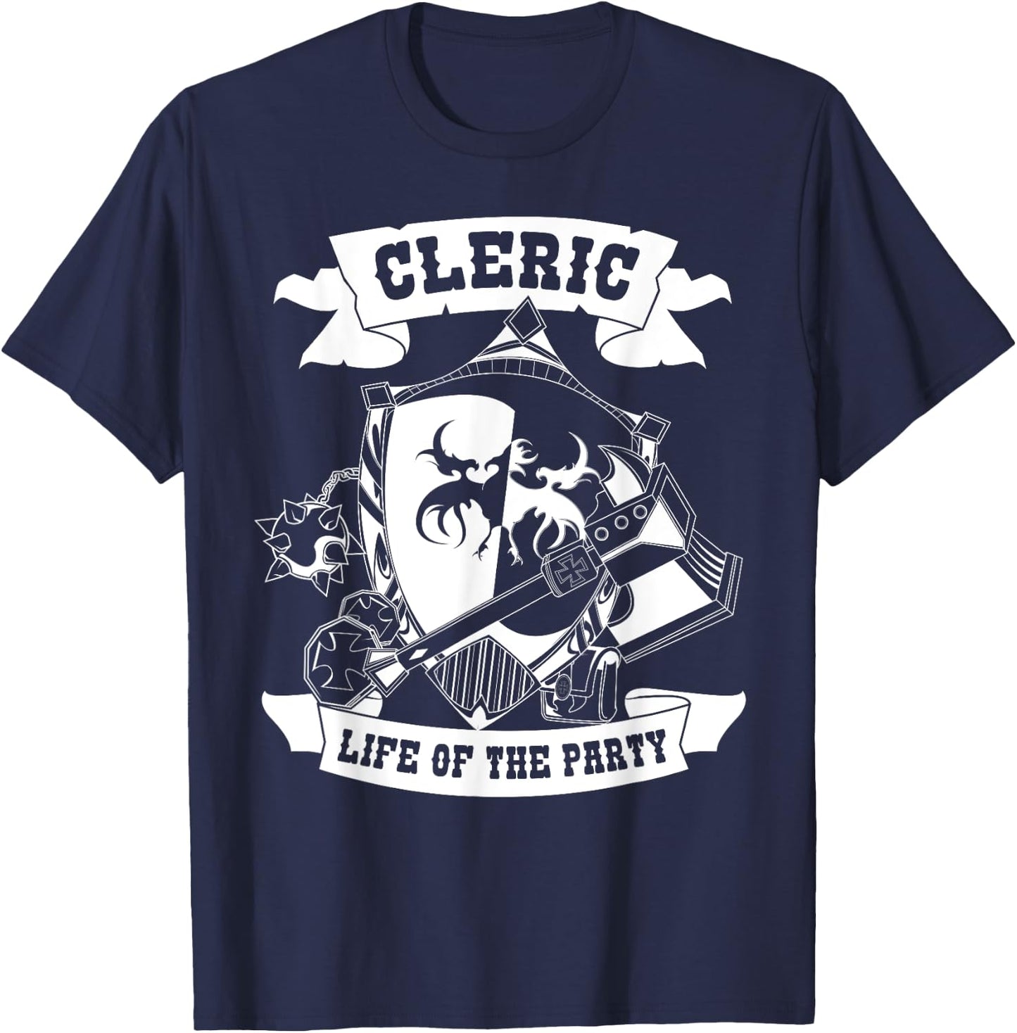 Cleric Life of the Party T Shirt , Women, and Kids T-Shirt - T-Shirt | Navy