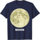 Solar System Group Costumes - Giant Earth's Moon Costume T-Shirt - T-Shirt | Navy