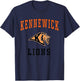 Kennewick High School Lions C1 T-Shirt - T-Shirt | Navy
