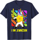 Hanukkah Presents - Proud Jews Rainbow Jewish Unicorn T-Shirt - T-Shirt | Navy