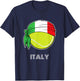 Italy Tennis Shirt for Italian Players, Italy Tennis T-Shirt - T-Shirt | Navy