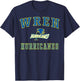 Wren High School Hurricanes C1 T-Shirt - T-Shirt | Navy