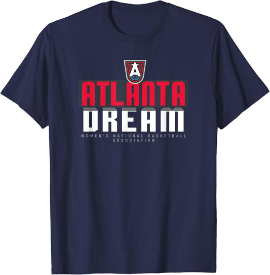 WNBA Atlanta Dream Sky Box T-Shirt - T-Shirt | Navy