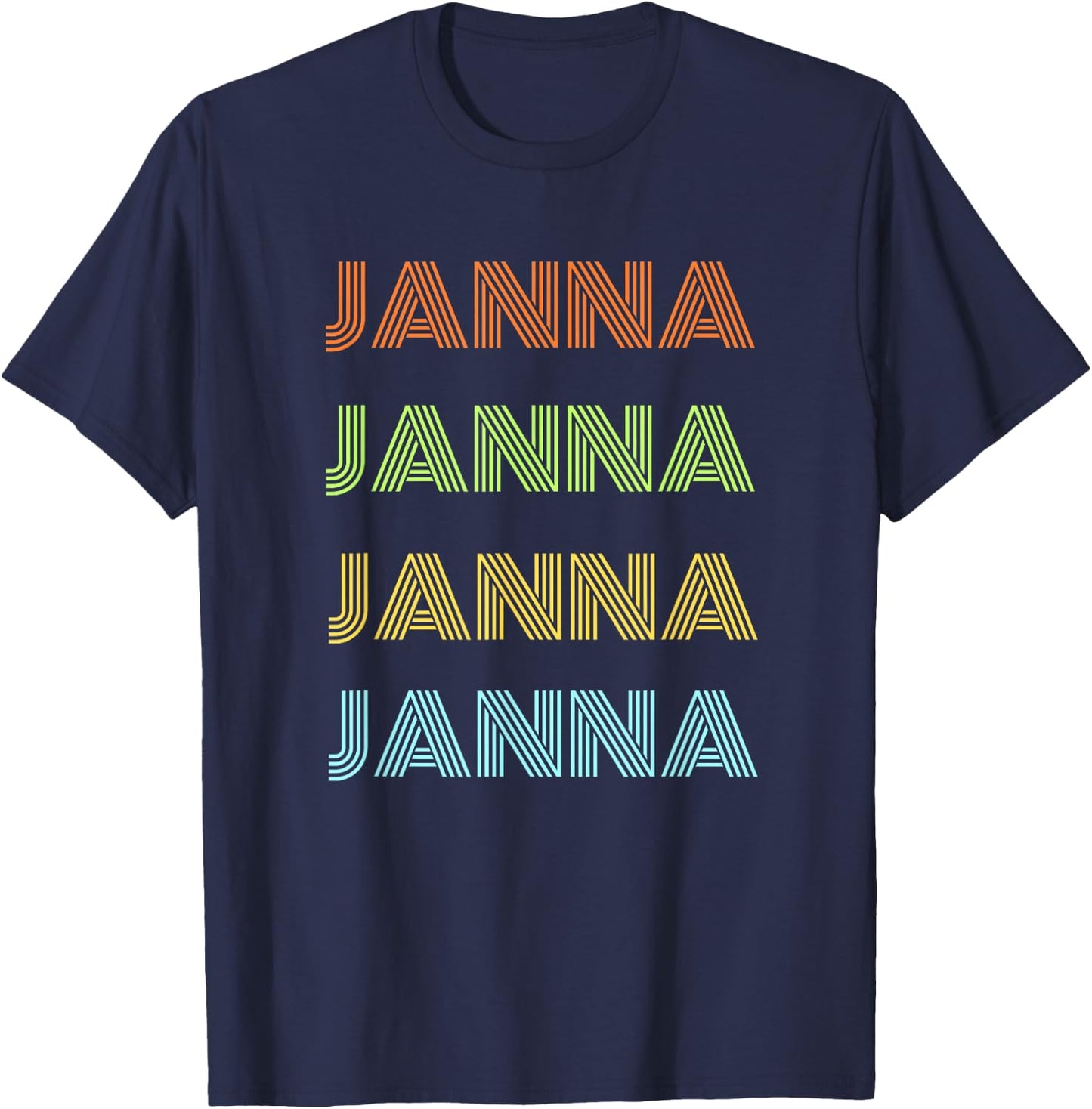 best Janna ever T-Shirt - T-Shirt | Navy