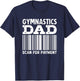 Gymnastics Dad Scan for Payment T-Shirt - T-Shirt | Navy