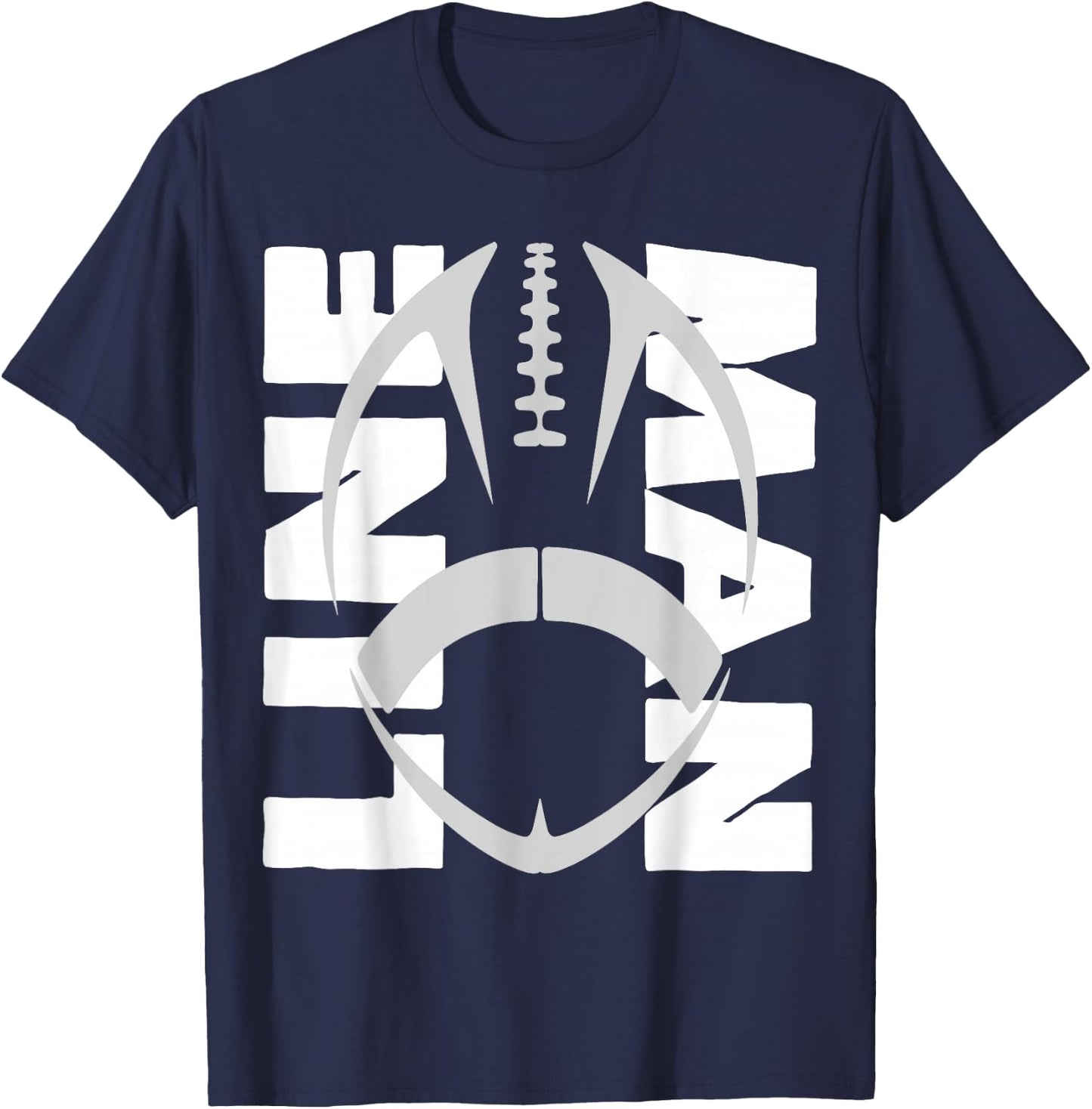Football Lineman - Offensive/Defensive Line T-Shirt - T-Shirt | Navy