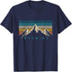 Wyoming Vintage Black Wyoming T-Shirt - T-Shirt | Navy