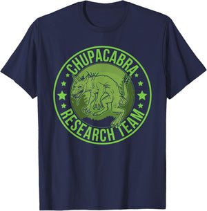 Chupacabra Hide & Seek Research Team Champion Cryptid T-Shirt - T-Shirt | Navy