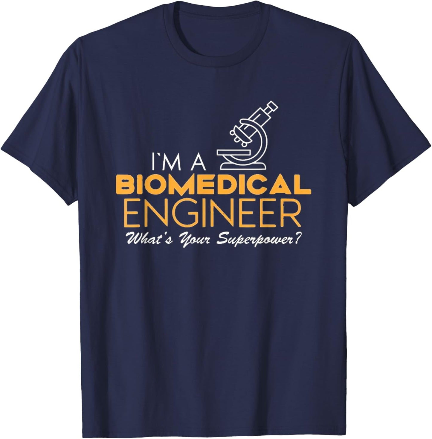 Vintage Future Engineering - Biomedical Engineering T-Shirt - T-Shirt | Navy