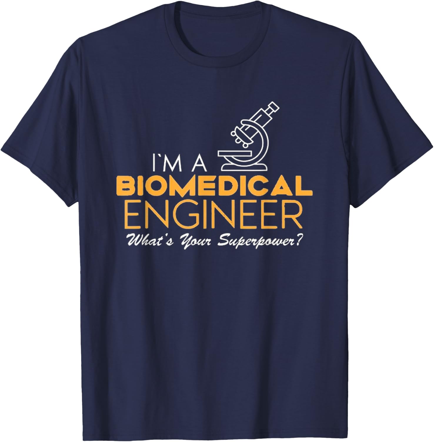 Vintage Future Engineering - Biomedical Engineering T-Shirt - T-Shirt | Navy
