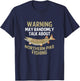 Funny Northern Pike Fishing Graphic Freshwater Fish Gift T-Shirt - T-Shirt | Navy
