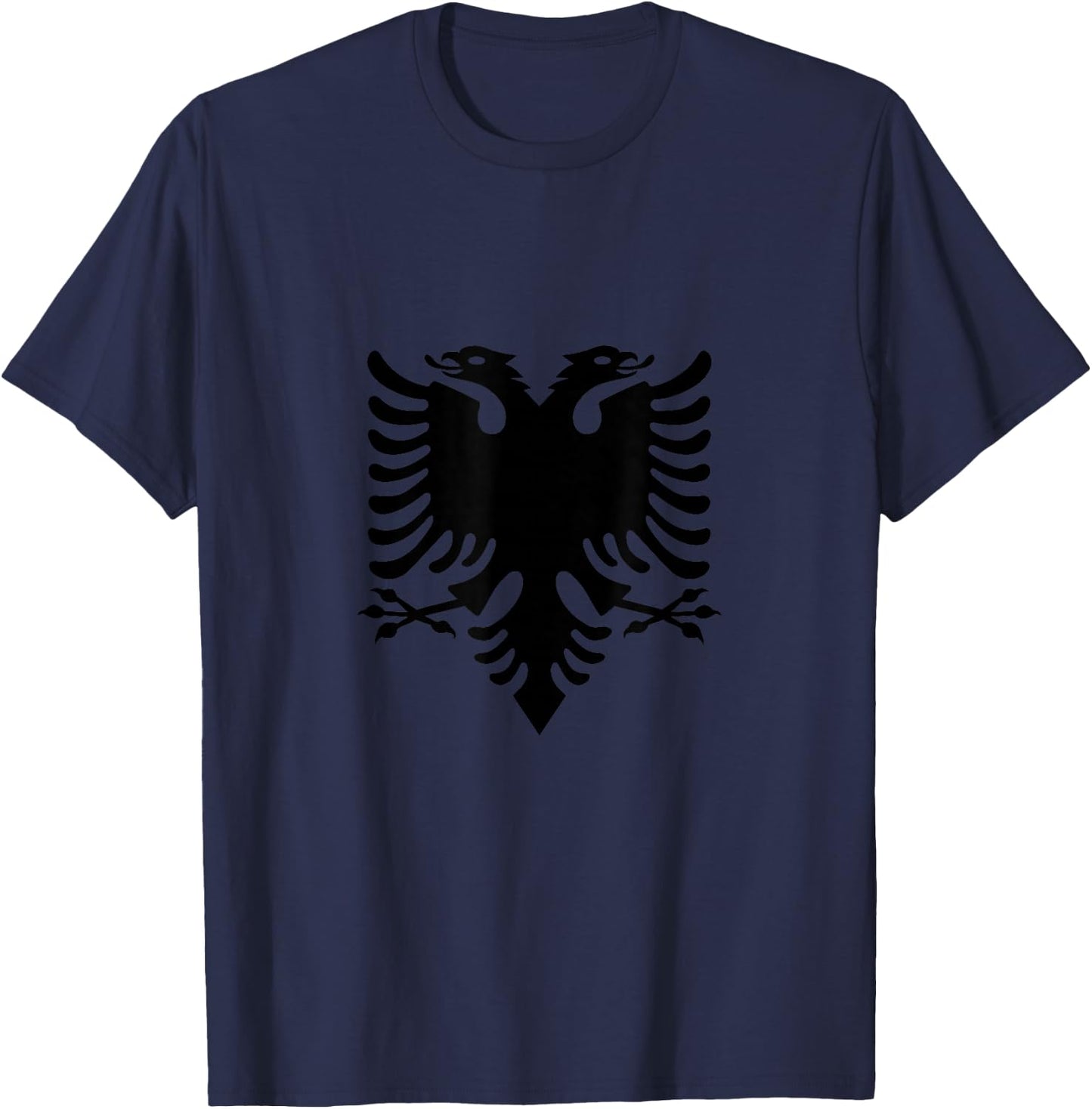 Albanian Flag Albania Flag Shirt T-Shirt - T-Shirt | Navy