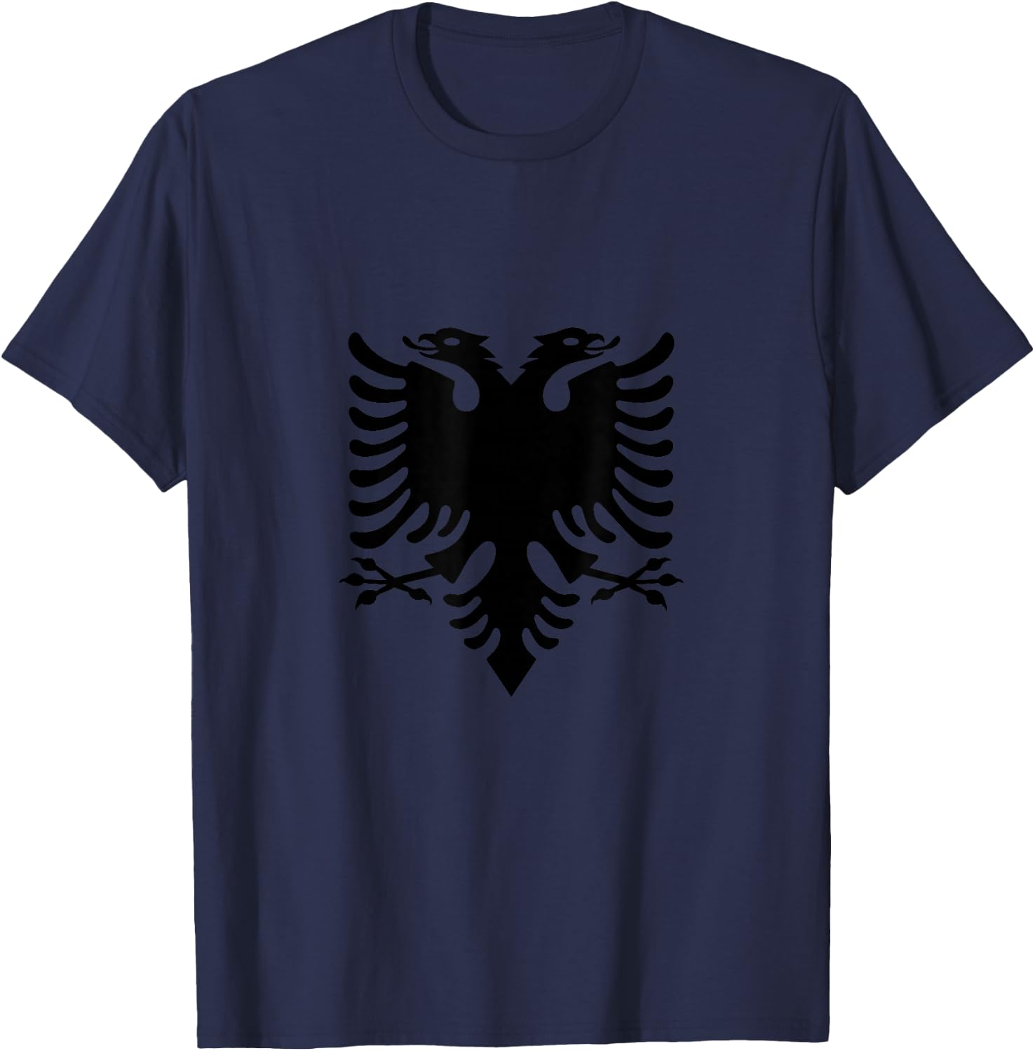 Albanian Flag Albania Flag Shirt T-Shirt - T-Shirt | Navy