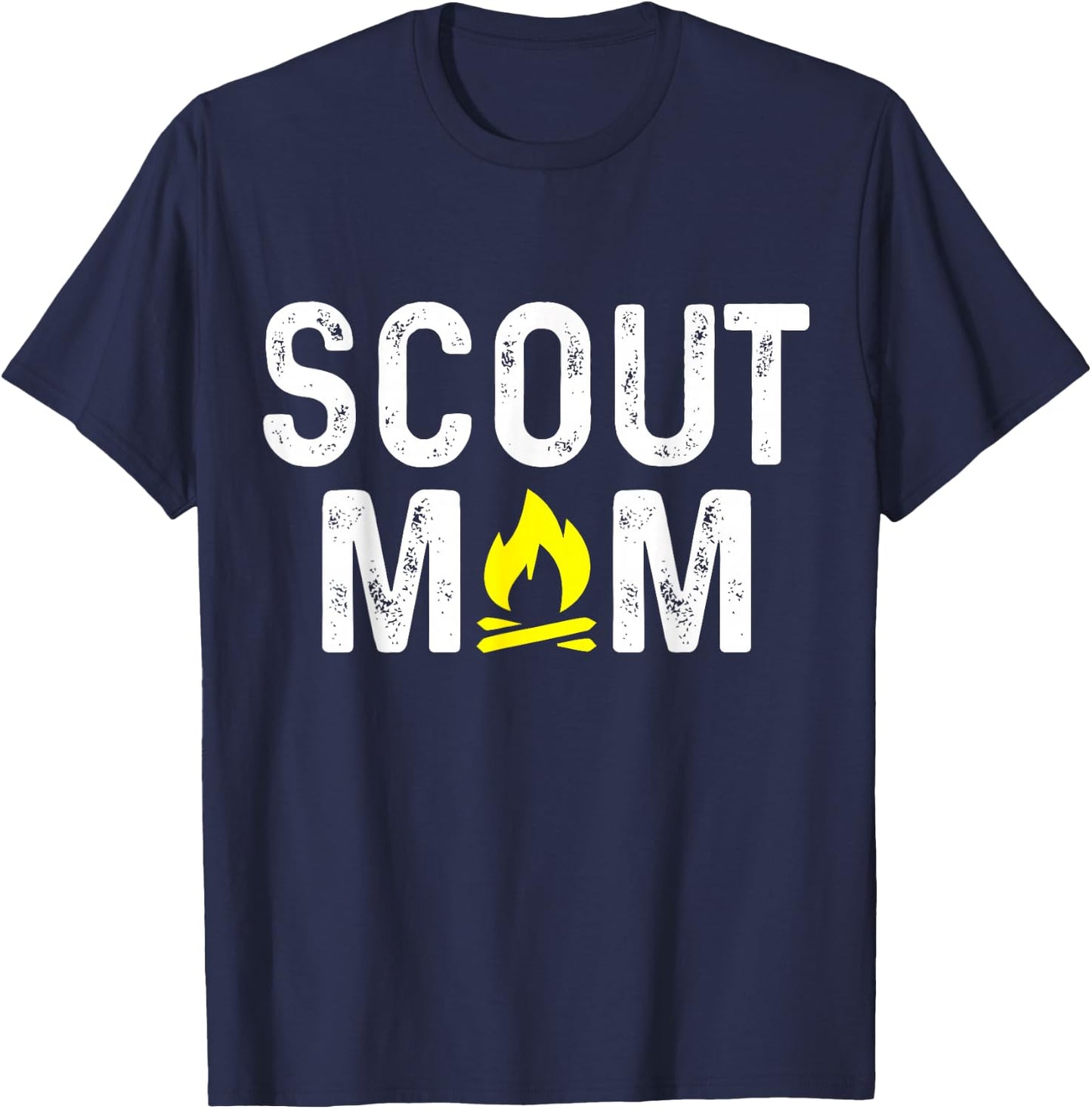 Scouting Mom Scout Mother Scouts T-Shirt - T-Shirt | Navy