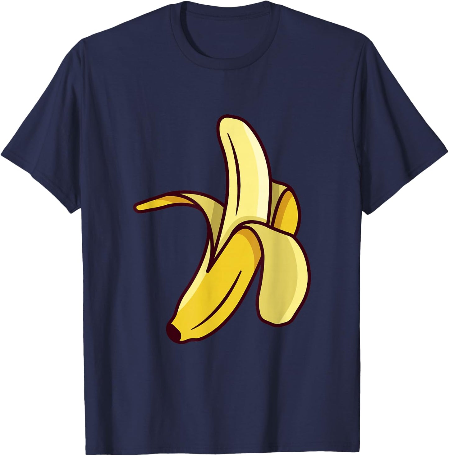 Banana Halloween Costume, Funny Fruit T-Shirt - T-Shirt | Navy