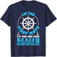I'm The First Mate T Shirt For Boaters, Pontoon Boat Owners T-Shirt - T-Shirt | Navy