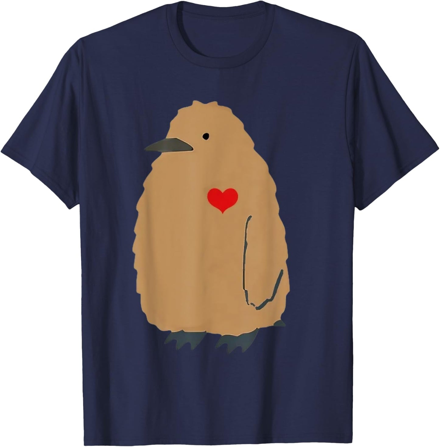 Pesto The Penguin More To Love Bird Meme T-Shirt - T-Shirt | Navy