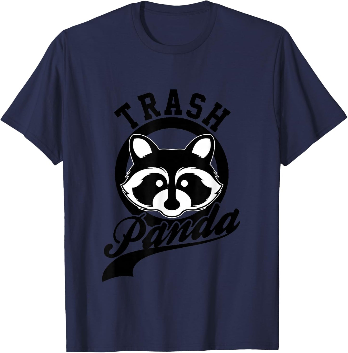 Save The Trash Pandas Funny Raccoon Animal Lover Funny Gift Small T-Shirt - T-Shirt | Navy