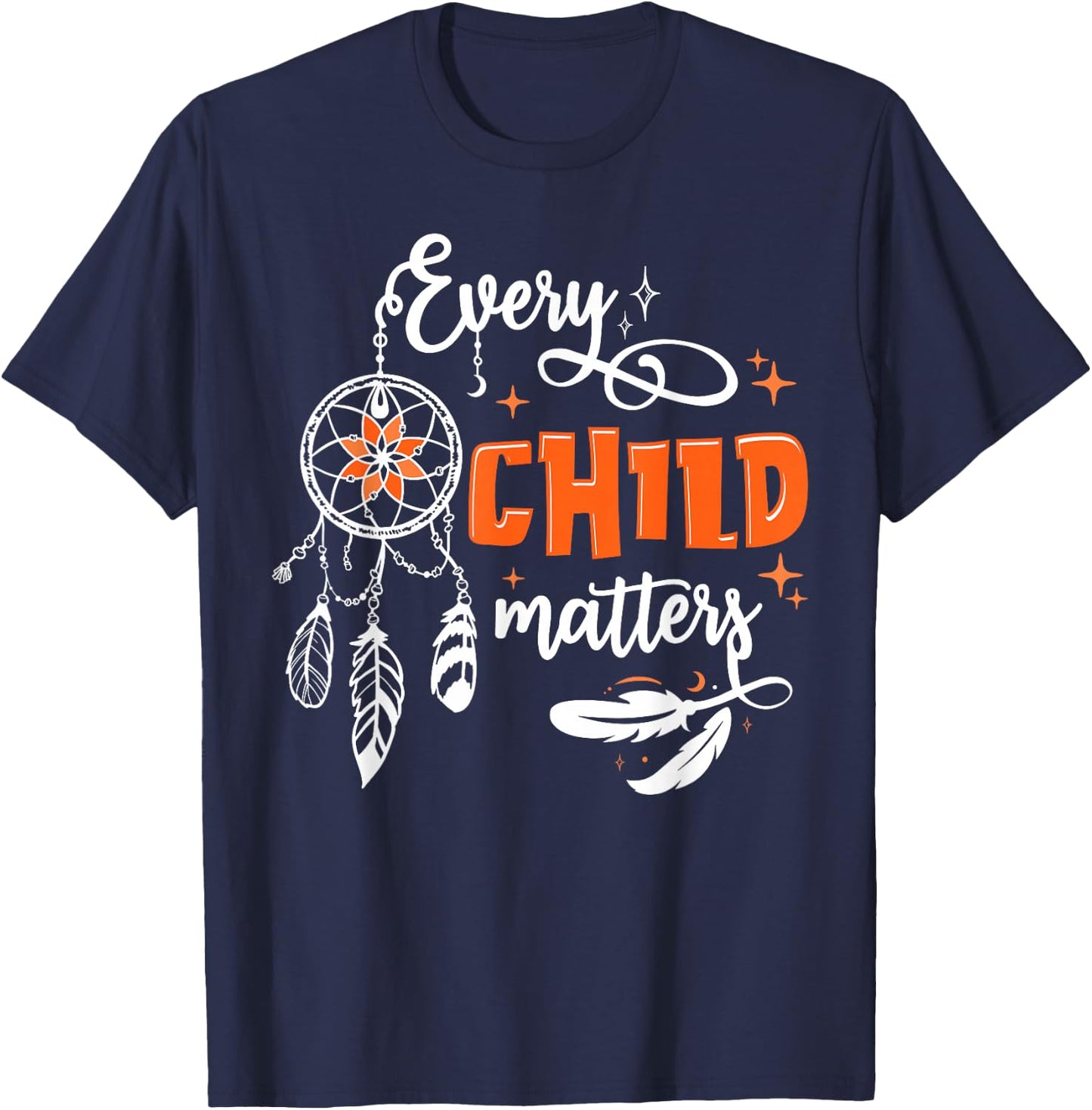 Every Orange Day Child Kindness Matters 2024 T-Shirt - T-Shirt | Navy