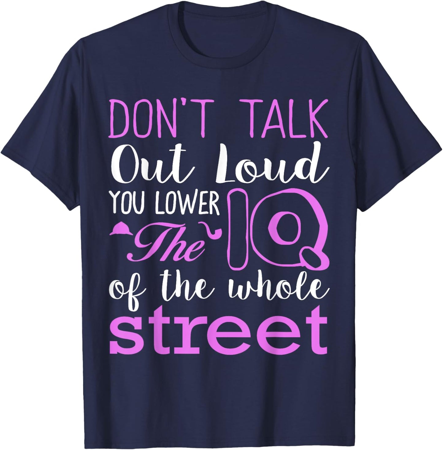 Sherlock Holmes and Watson Sherlock Holmes T-Shirt - T-Shirt | Navy