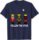 Follow the star tres reyes magos T-Shirt - T-Shirt | Navy