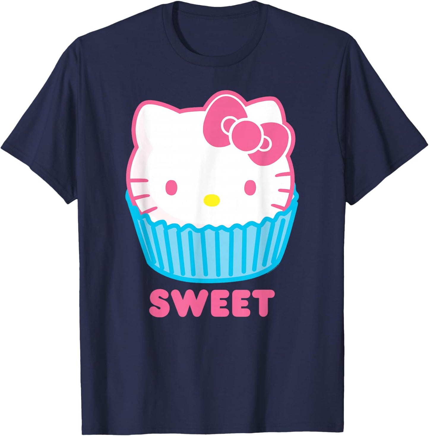 Hello Kitty Sweet Cupcake T-Shirt - T-Shirt | Navy