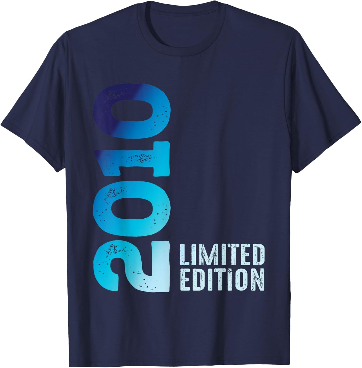 Awesome Year 2010 Vintage Since 2010 Limited Edition 2010 T-Shirt - T-Shirt | Navy