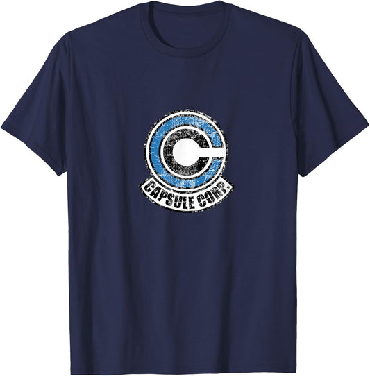 Dragon Capsule Ball Corp. and Men T-Shirt - T-Shirt | Navy