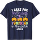 Cutest Pumpkins Spooky Para Halloween Paraprofessional T-Shirt - T-Shirt | Navy
