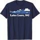Cute Lake Lure North Carolina Blue Ridge Mountains NC T-Shirt - T-Shirt | Navy