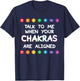 Funny Chakra Shirt Yoga Lover Meditation Sport Pose Gift T-Shirt - T-Shirt | Navy