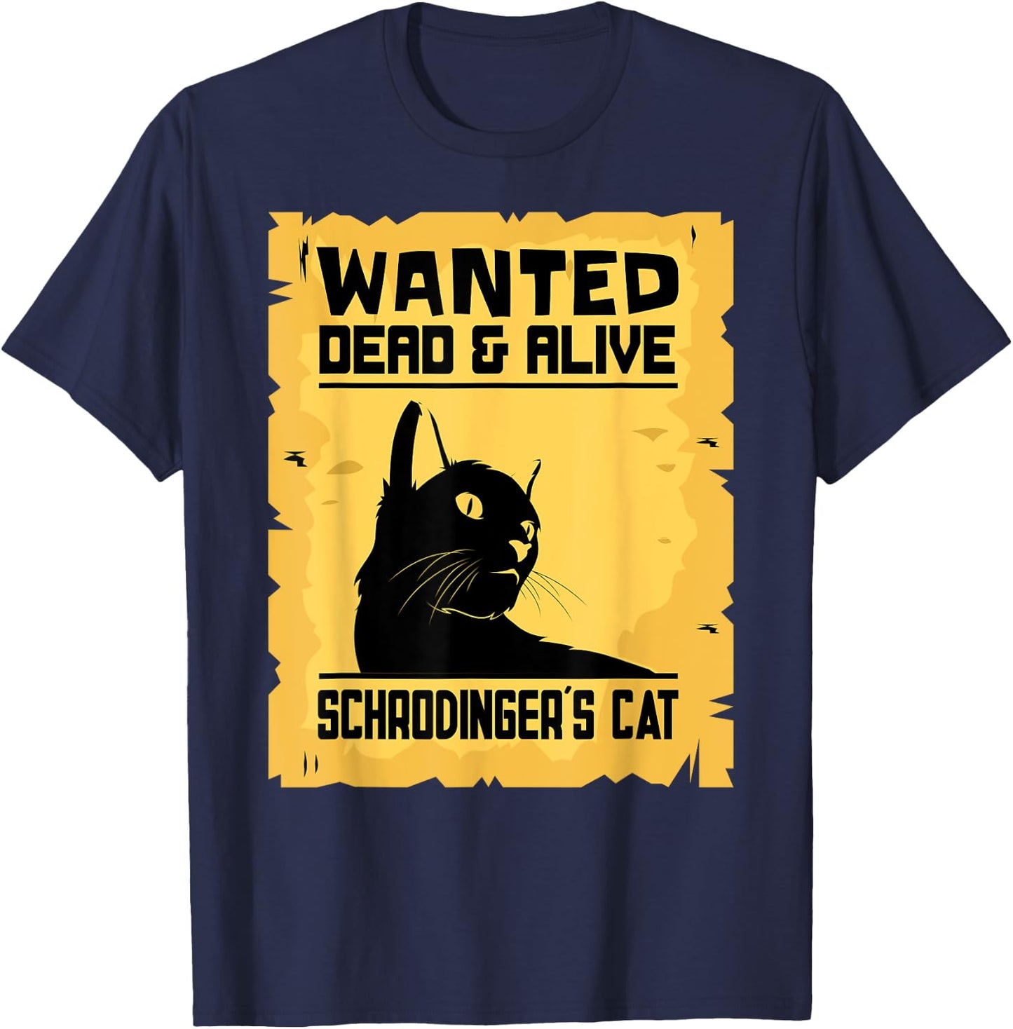 Physicist - Funny Physics Student Schrodingers Cat Women T-Shirt - T-Shirt | Navy