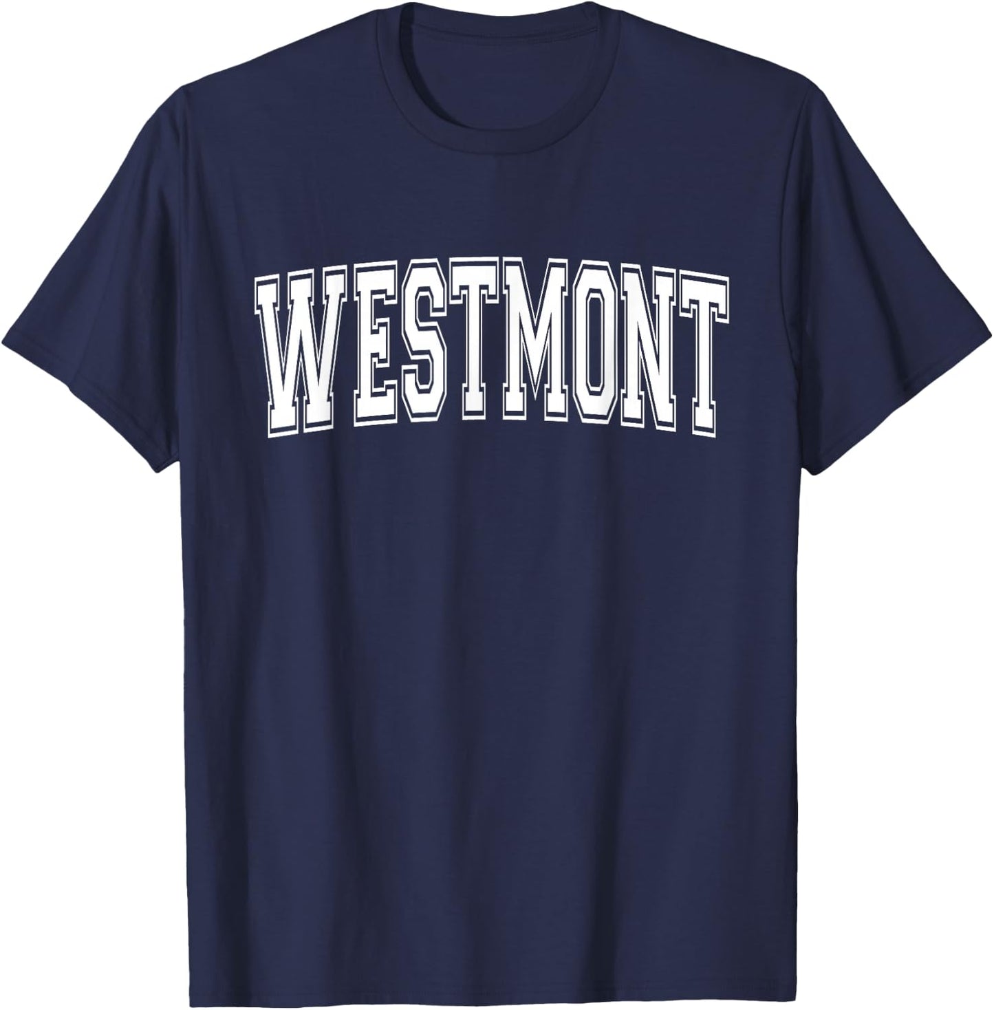 WESTMONT IL ILLINOIS USA Vintage Sports Varsity Style T-Shirt - T-Shirt | Navy