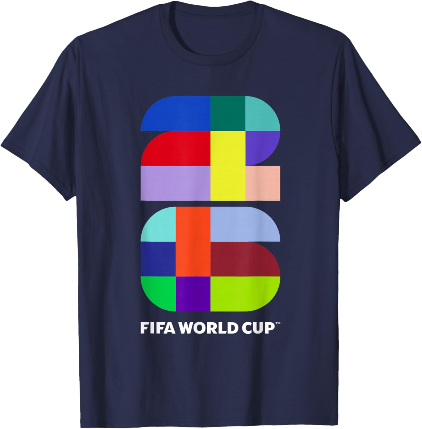 FIFA World CUP26 FIFA Host Country Logo Color T-Shirt - T-Shirt | Navy
