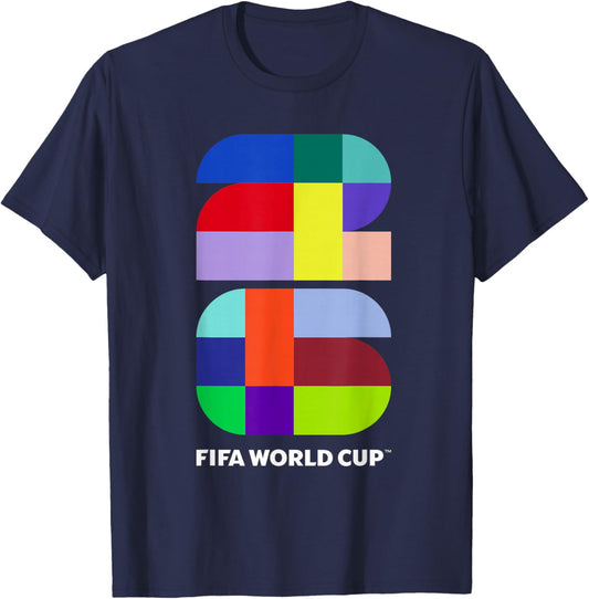 FIFA World CUP26 FIFA Host Country Logo Color T-Shirt - T-Shirt | Navy