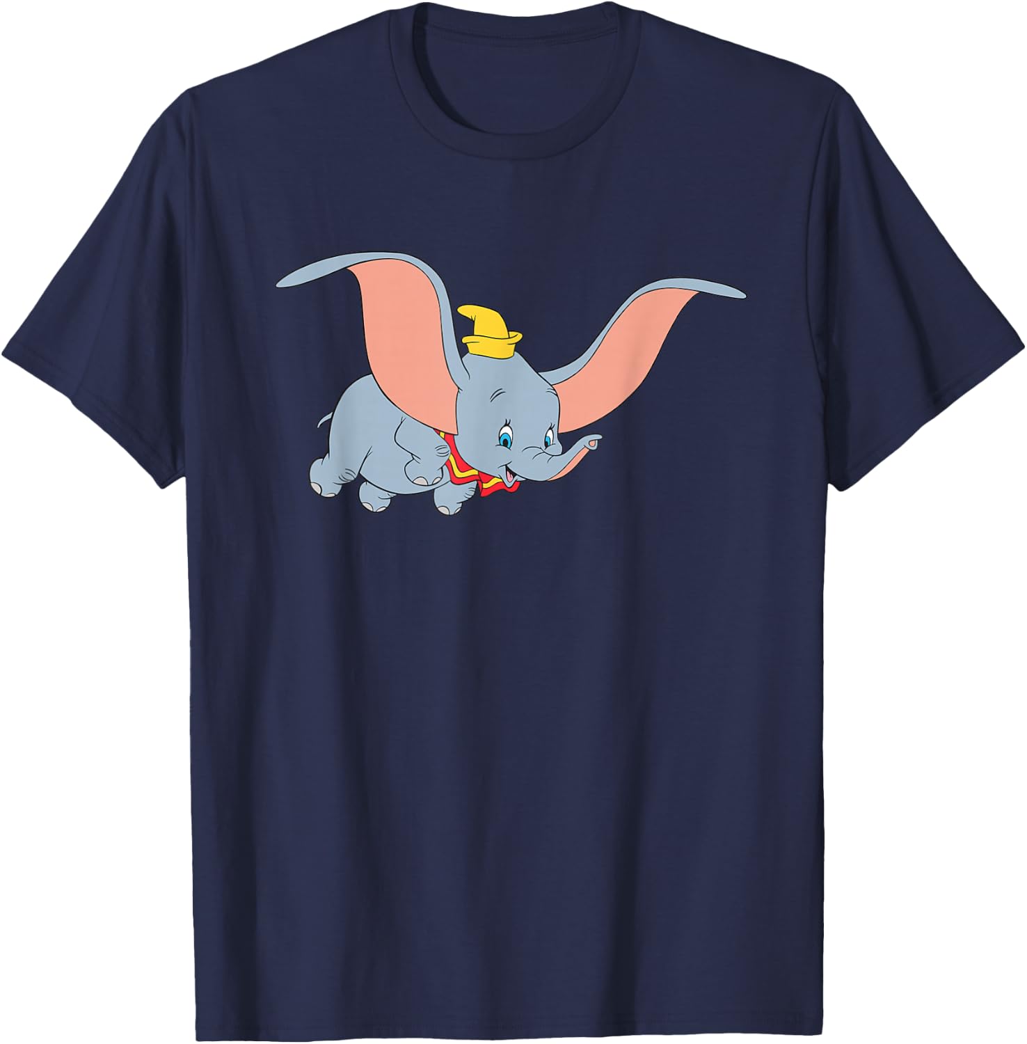 Disney Classic Dumbo Flying Elephant T-Shirt - T-Shirt | Navy