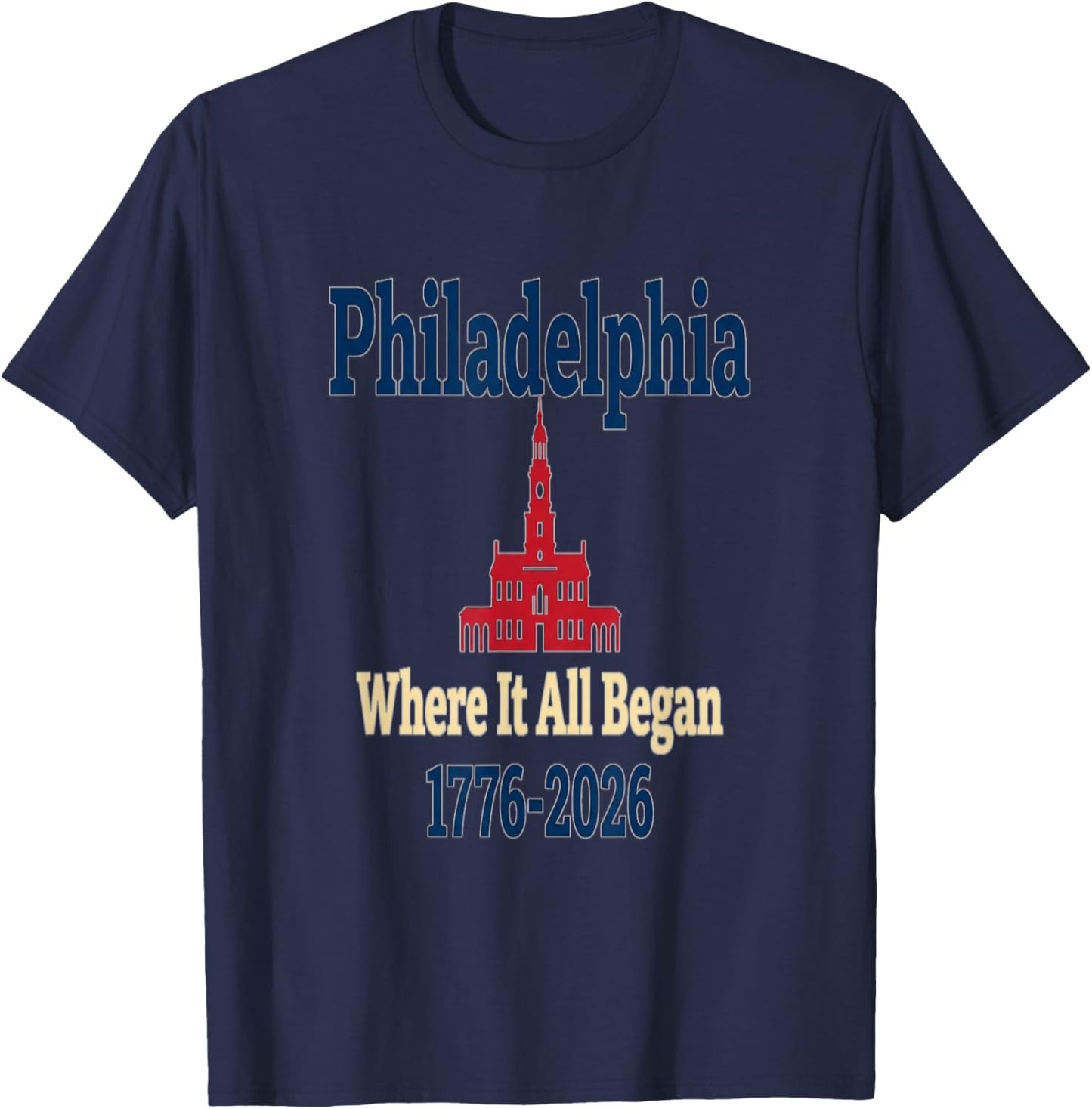 Philadelph T-Shirt - T-Shirt | Navy