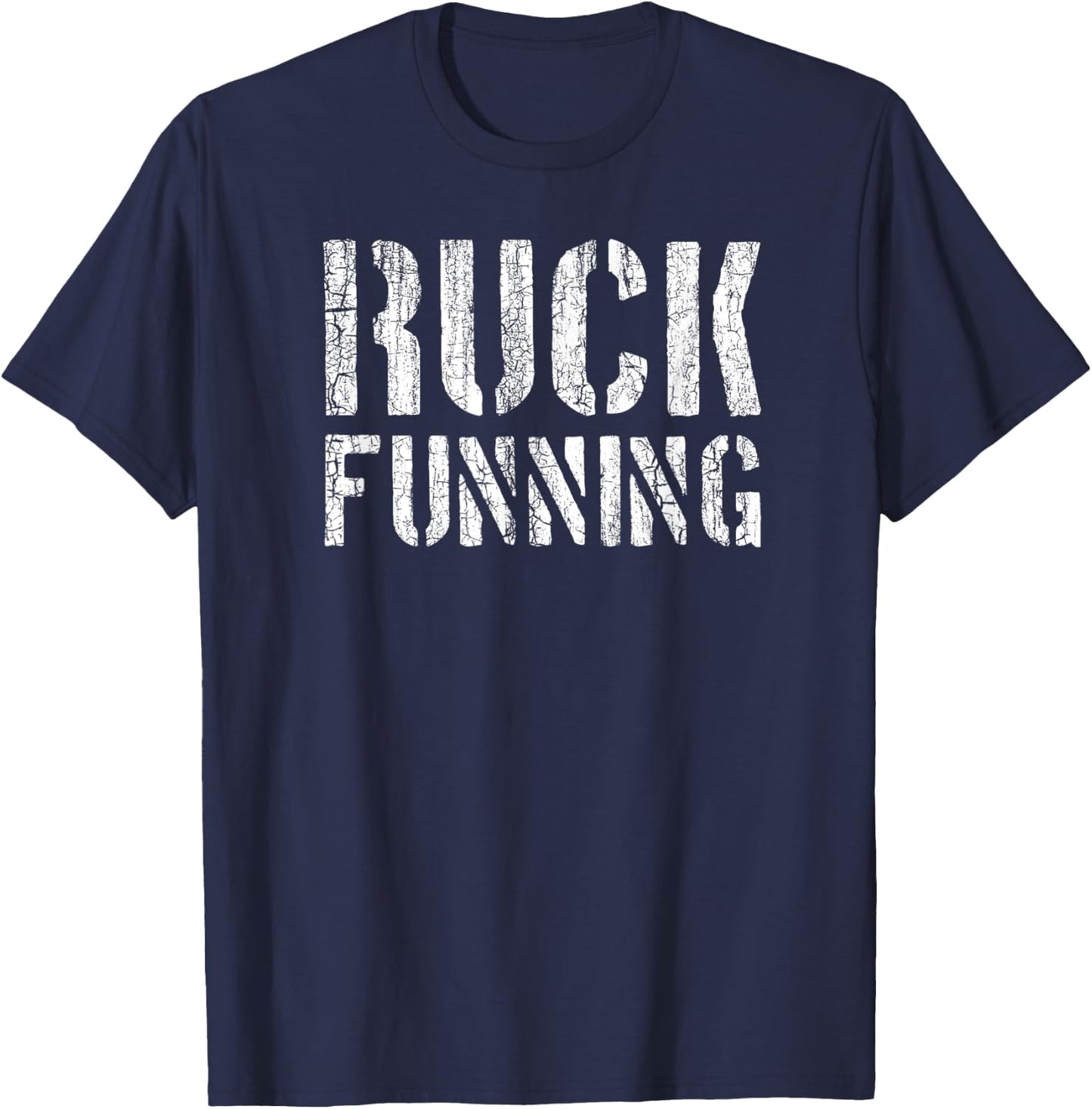 Ruck Funning Military Infantry Rucking Backpack Cardio Sucks T-Shirt - T-Shirt | Navy