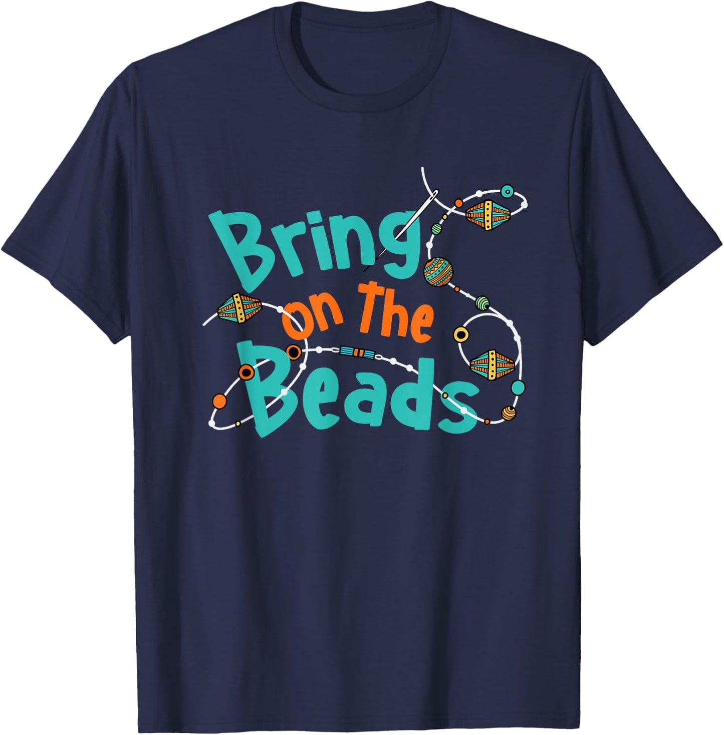 Beader's Beading Craft Room The Beadery T-Shirt - T-Shirt | Navy