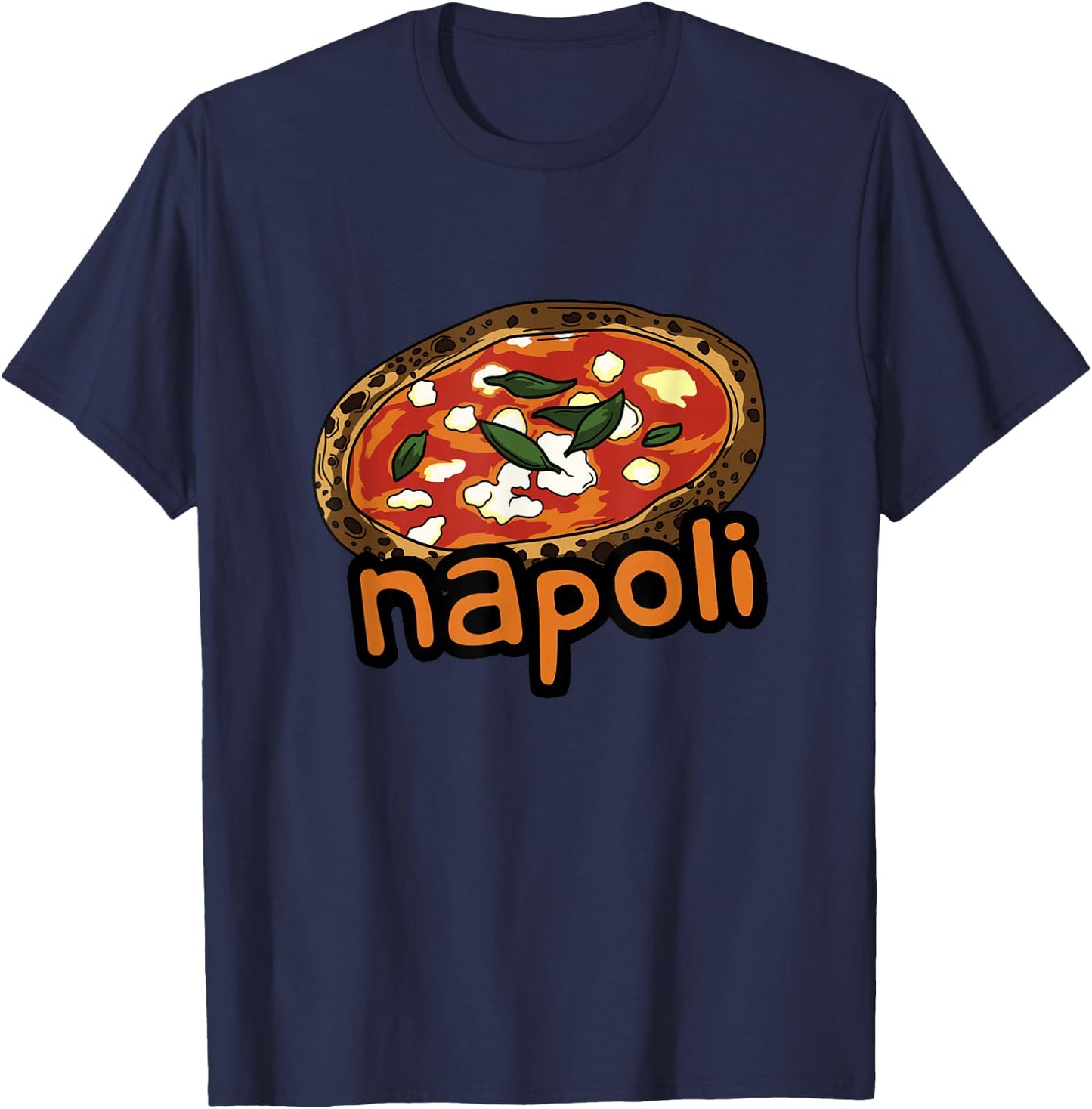 Napoli Pizza T Shirt Naples Italy Pizza Maker Jersey T-Shirt - T-Shirt | Navy