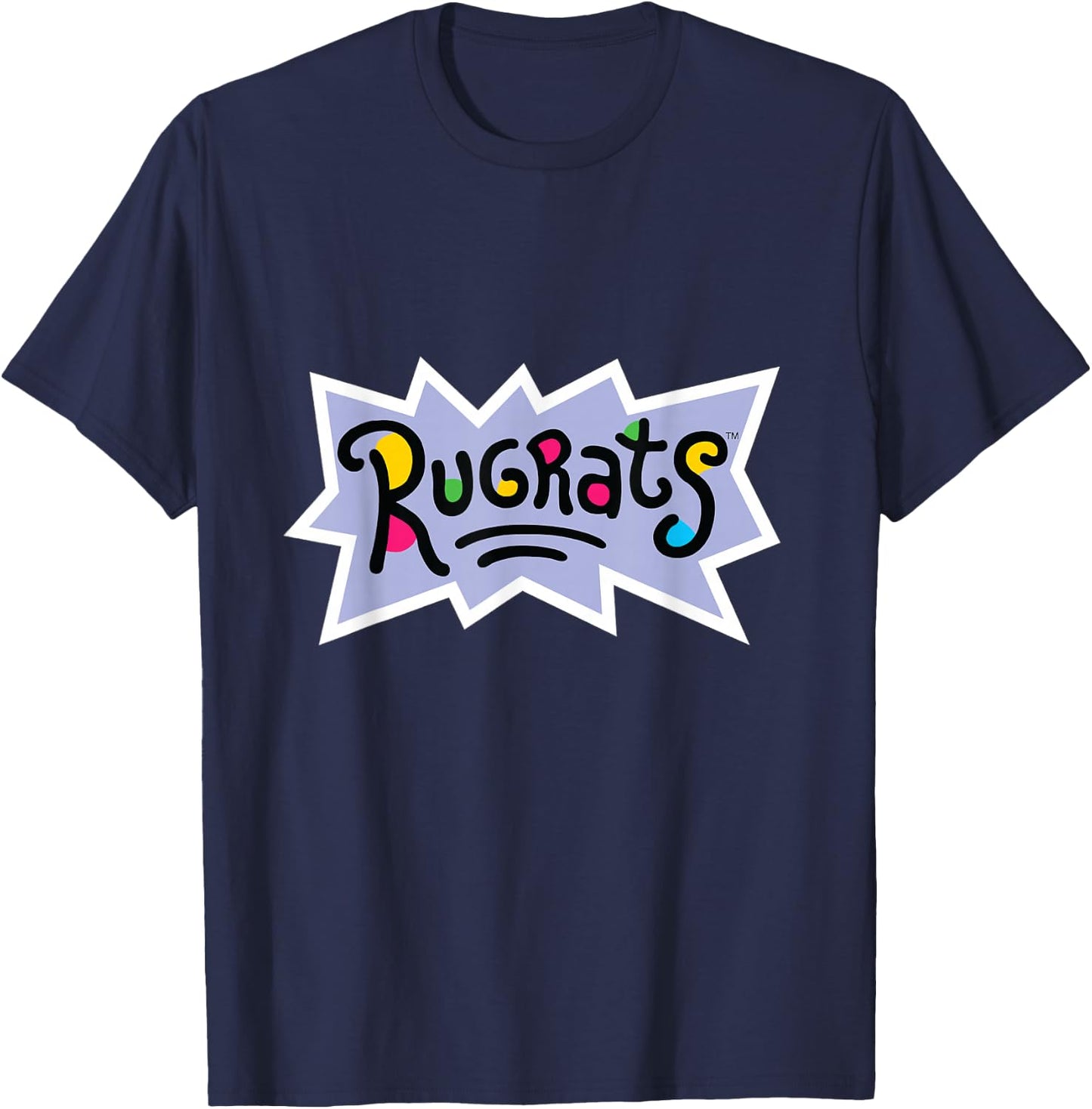 Classic Rugrats Logo T- Shirts T-Shirt - T-Shirt | Navy