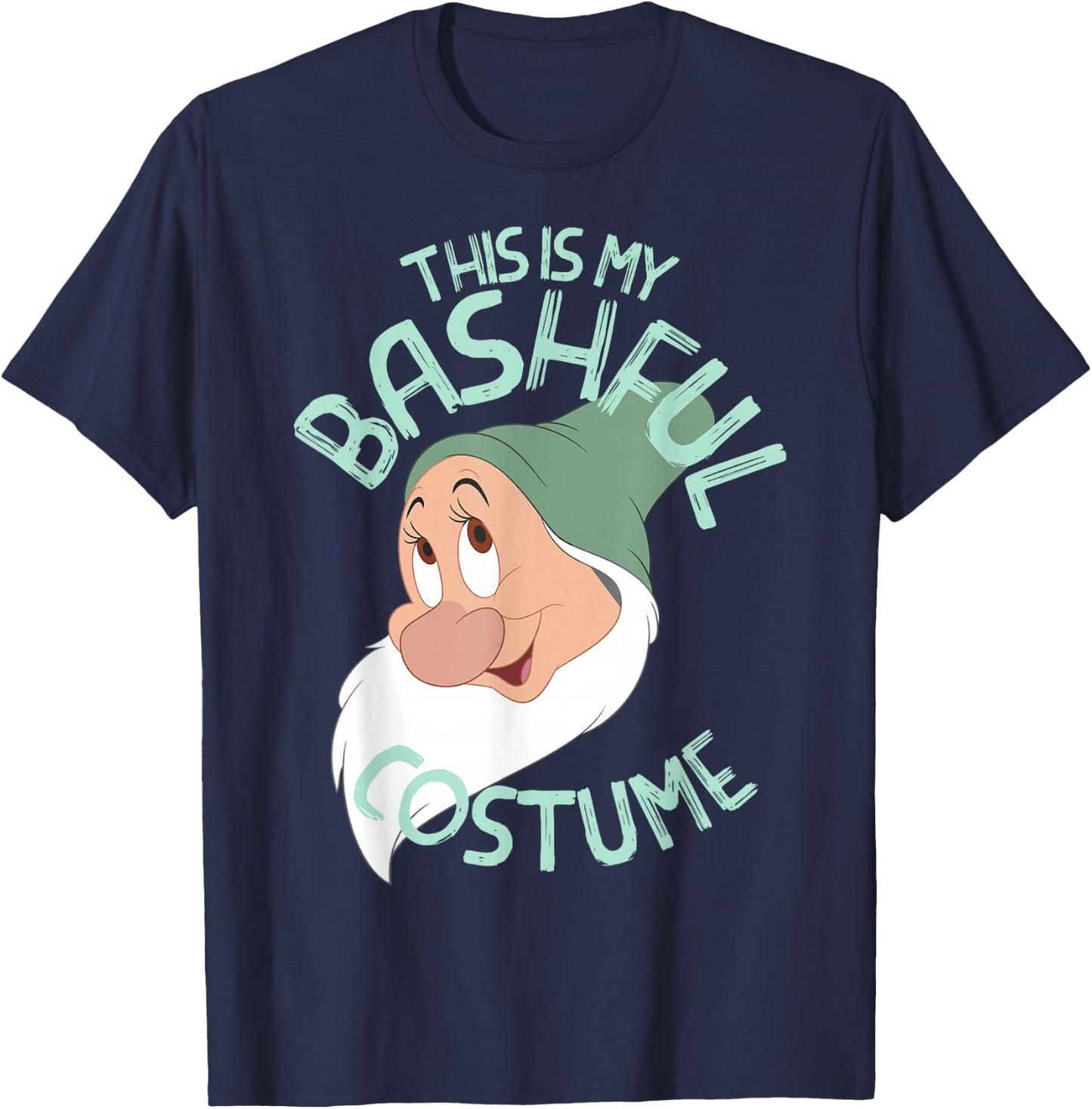 Disney Snow White This Is My Bashful Costume Halloween T-Shirt - T-Shirt | Navy
