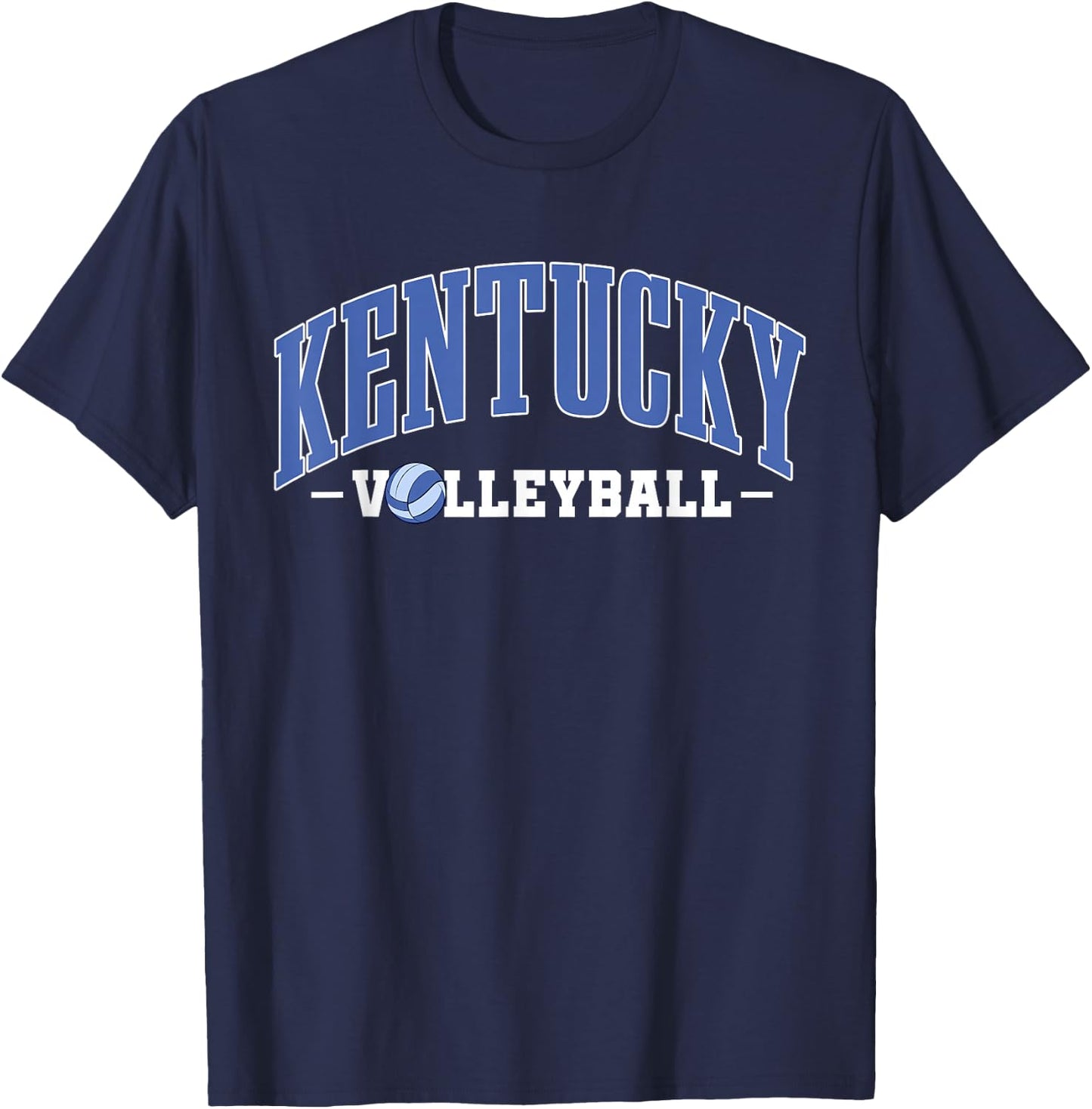 Kentucky Volleyball Bluegrass State Sports T-Shirt - T-Shirt | Navy