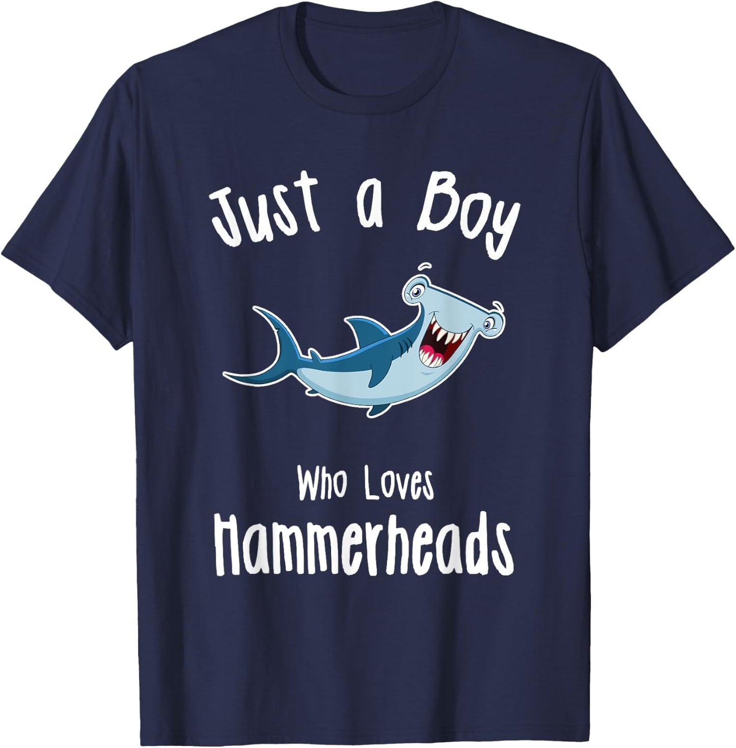Hammerhead Shark Gift T-Shirt - T-Shirt | Navy