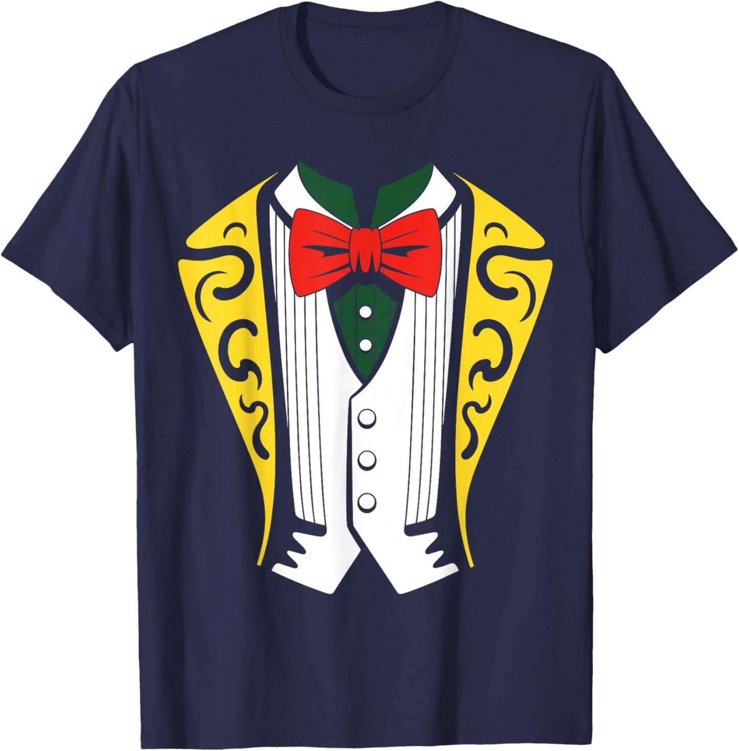 Mariachi Costume, Easy Lazy Mariachi Halloween T-Shirt - T-Shirt | Navy