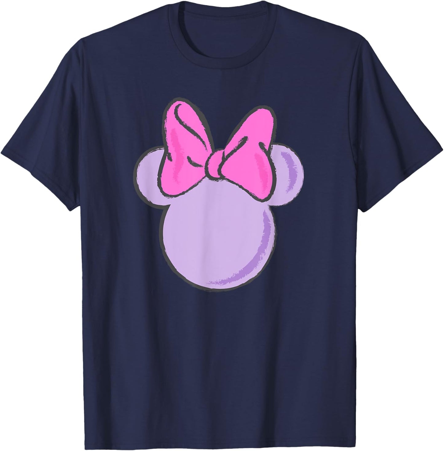 Disney - Minnie Mouse Unicorn Silhouette T-Shirt - T-Shirt | Navy