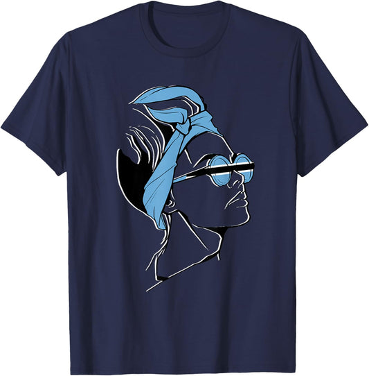 Botswana Head Scarf Girl Botswanan Pride Botswanan Flag T-Shirt - T-Shirt | Navy