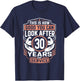 Work Anniversary 30 Years Company Anniversary 30 T-Shirt - T-Shirt | Navy